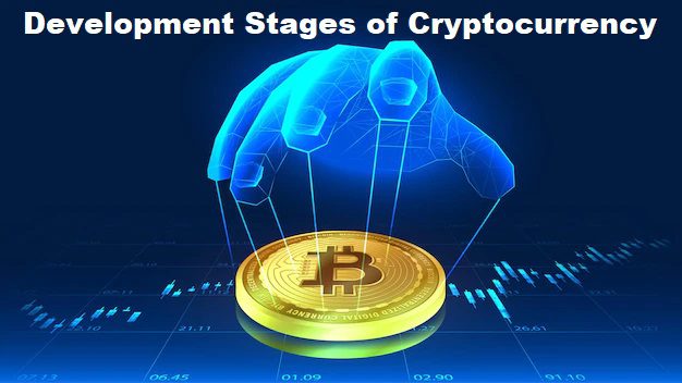 Development stages of cryptocurrency